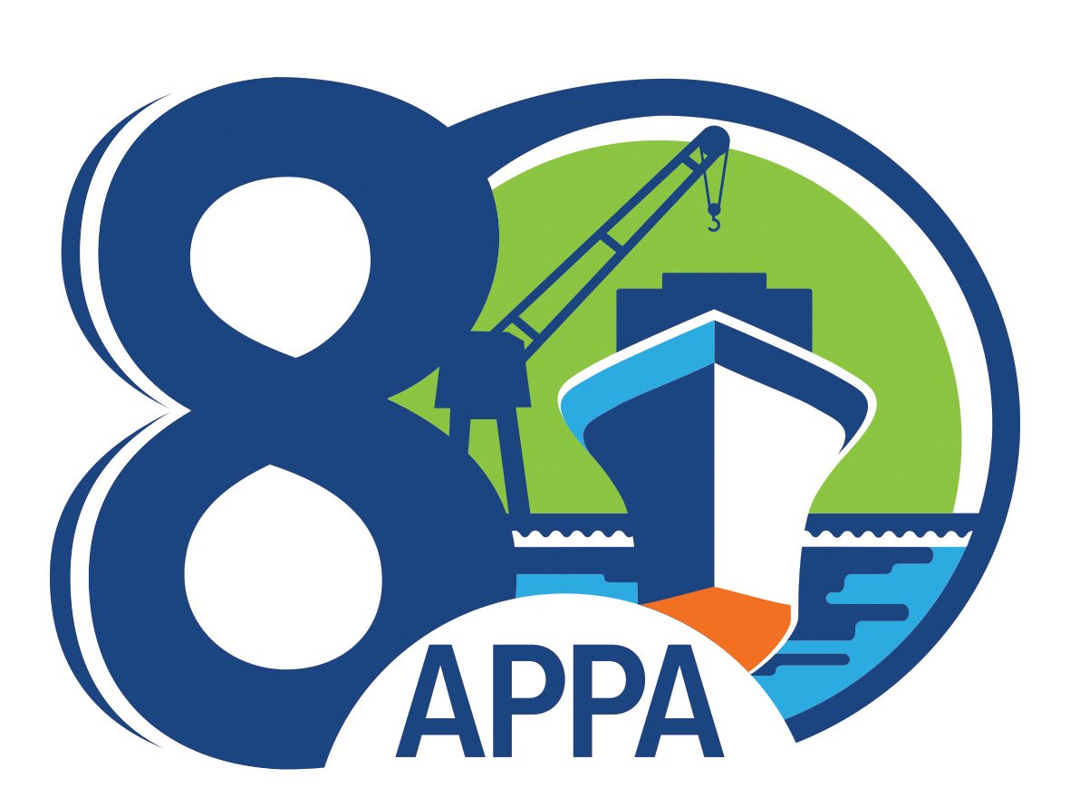 Porto de Paranaguá lança logomarca para celebrar seus 80 anos.
Foto: APPA